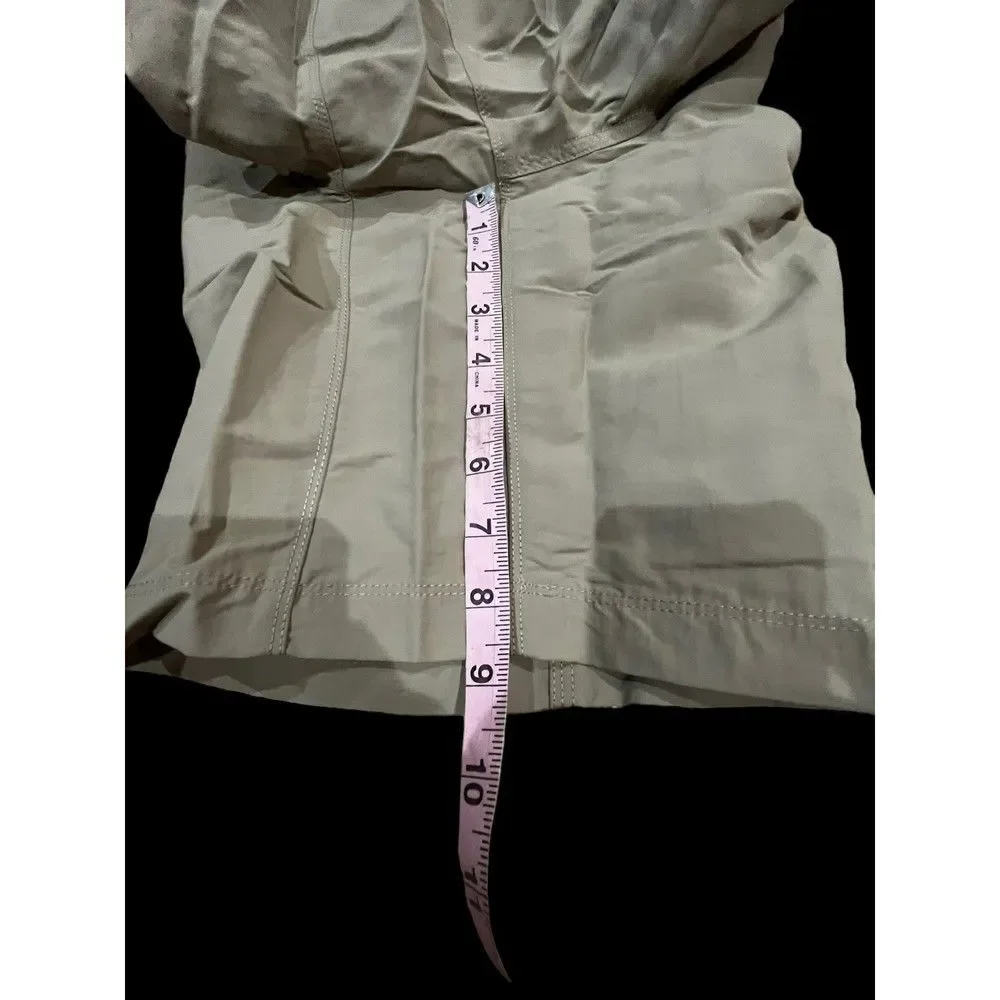 North Face Mens or Young Boys Paramount Beige Cargo Short, 30 Inch Waist